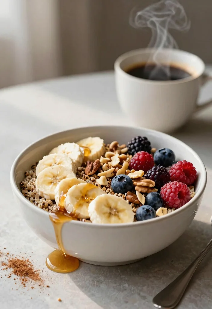 12 Vegan Quinoa Recipes for Balanced Protein Rich Meals - 5. Quinoa Breakfast Bowl 1