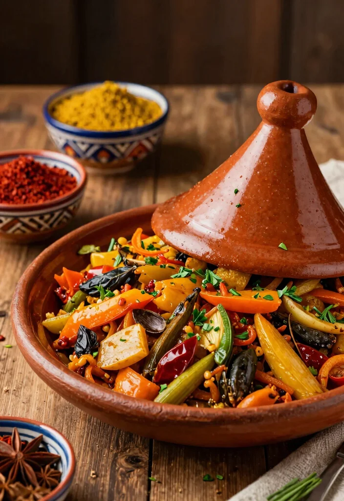12 Winter Vegan Recipes for Warm Comforting Dishes 10. Moroccan Style Vegetable Tagine 0