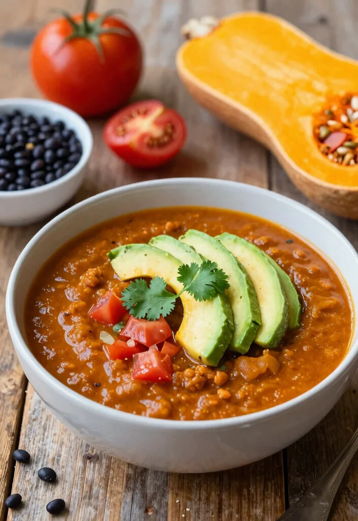 7 Keto Butternut Squash Recipes for Creative Low Carb Cooking 6. Butternut Squash Chili 0